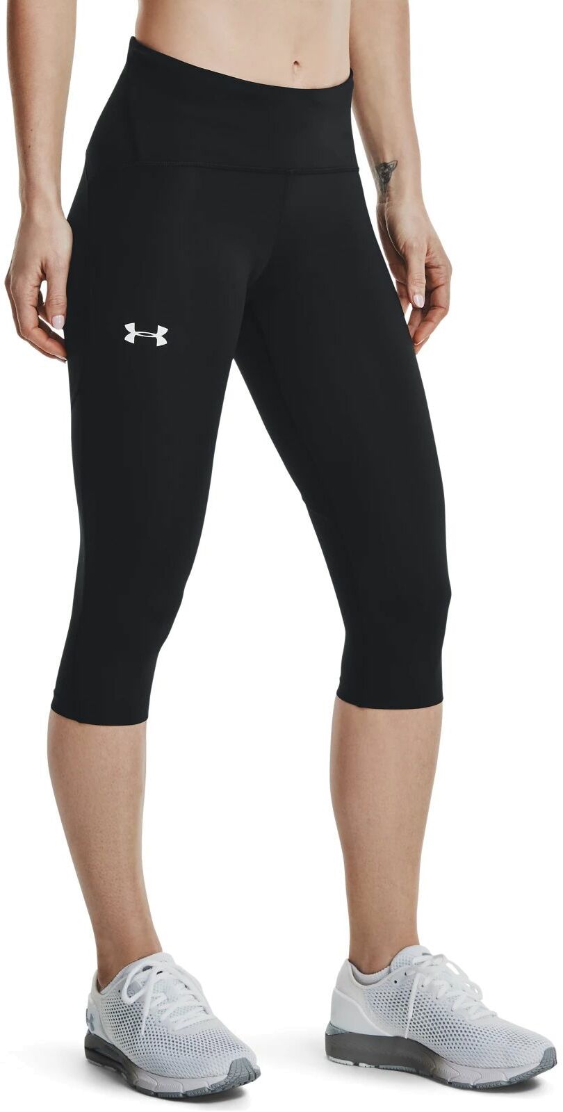 Леггинсы женские Under Armour Fly Fast Speed Capri черные XS