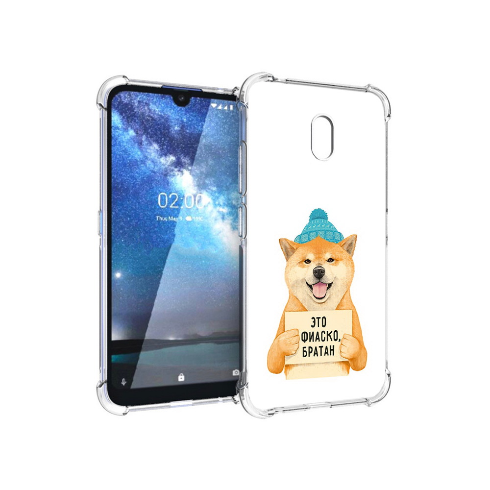 

Чехол MyPads Tocco для Nokia 2.2 фиаско (PT134721.103.656), Прозрачный, Tocco