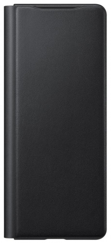 фото Чехол samsung leather flip cover z fold2 black (ef-ff916lbegru)