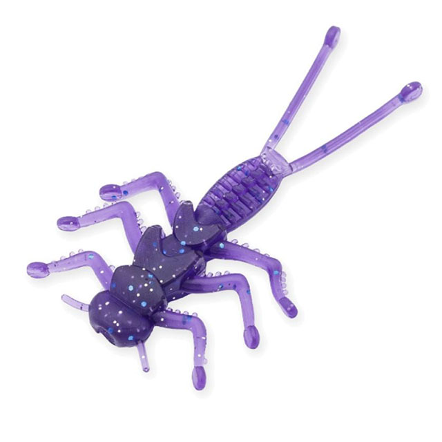 

AKARA Приманка силиконовая (мягкая) Нимфа AKARA NYMPH (NYMPH-X040-F8 / 2" / X040), Фиолетовый