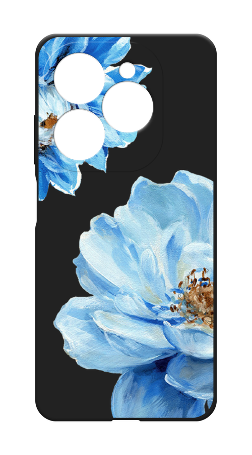 

Чехол Awog на Infinix Smart 8 Plus "Голубые клематисы", Голубой, 3105552-1