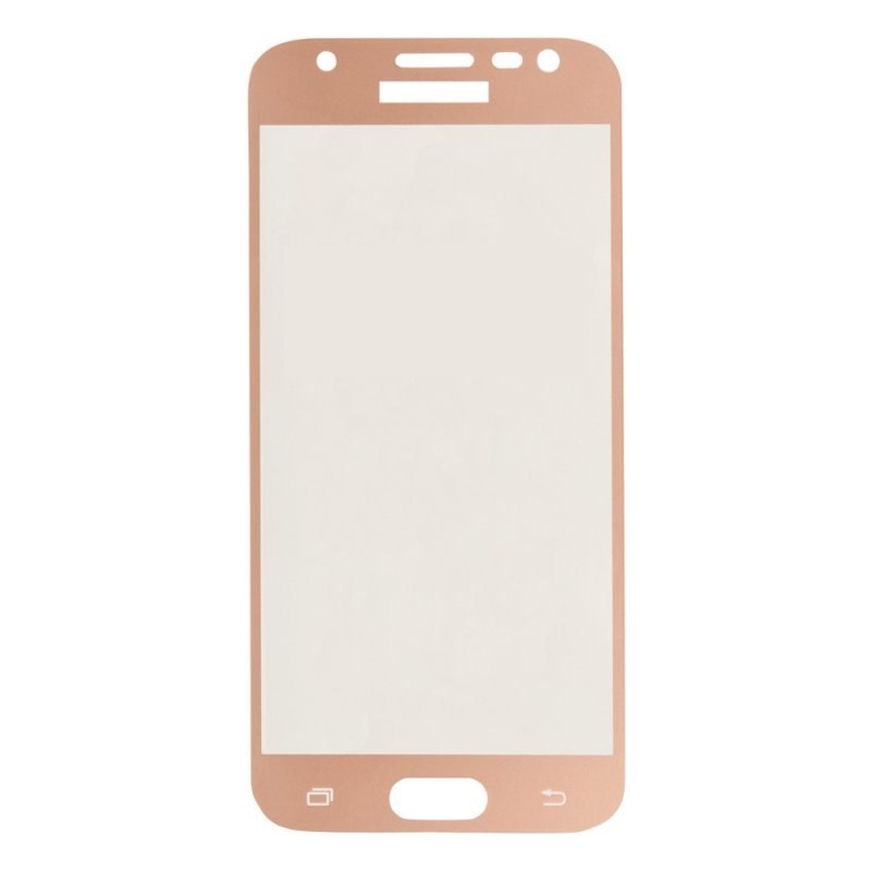 

Защитное стекло Tempered Glass 2,5D для Samsung Galaxy J3 2017 0,33 мм (розовая рамка)