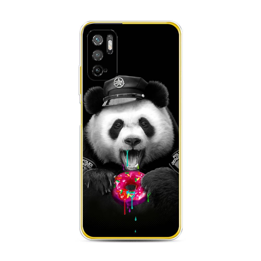 

Чехол Awog на Poco M3 Pro "Панда police", Разноцветный, 311050-2