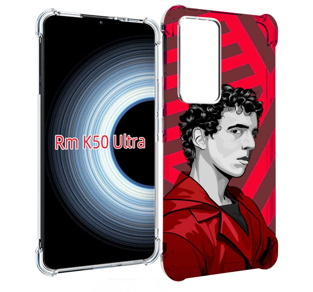 Чехол MyPads Рио-бумажный-дом для Xiaomi 12T / Redmi K50 Ultra