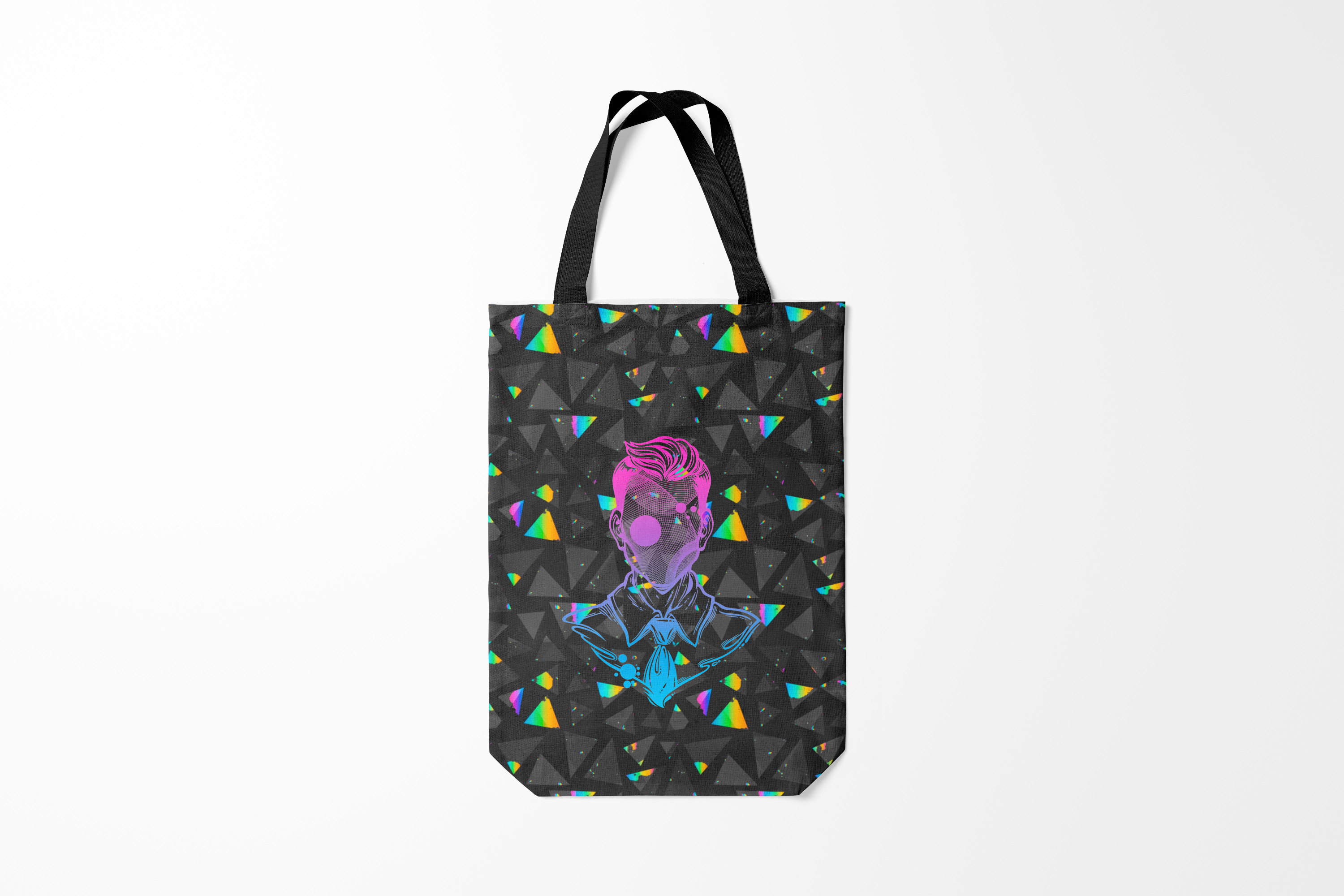 

Сумка шoппер унисекс Burnettie Pop Art pattern, разноцветный, Pop Art pattern
