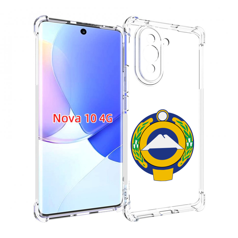Чехол MyPads герб-карачаево-черкессия для Huawei Nova 10