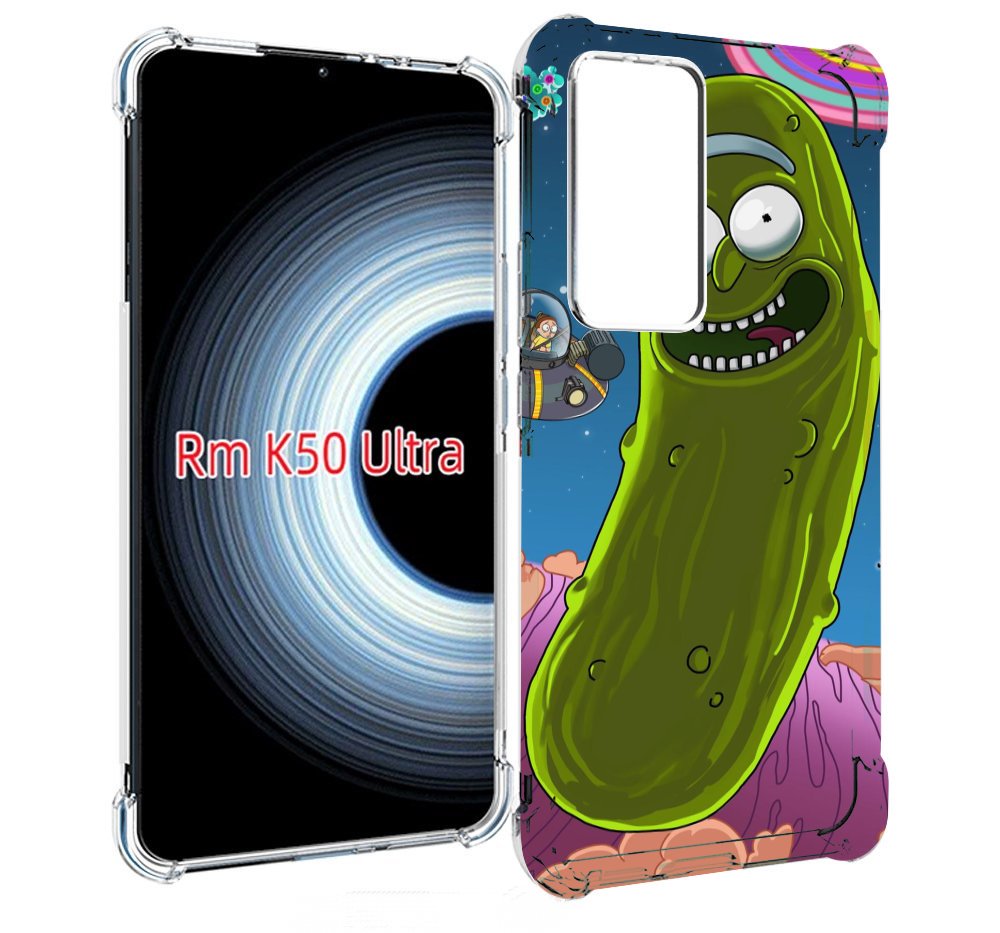 

Чехол MyPads Рик огурец для Xiaomi 12T / Redmi K50 Ultra, Прозрачный, Tocco