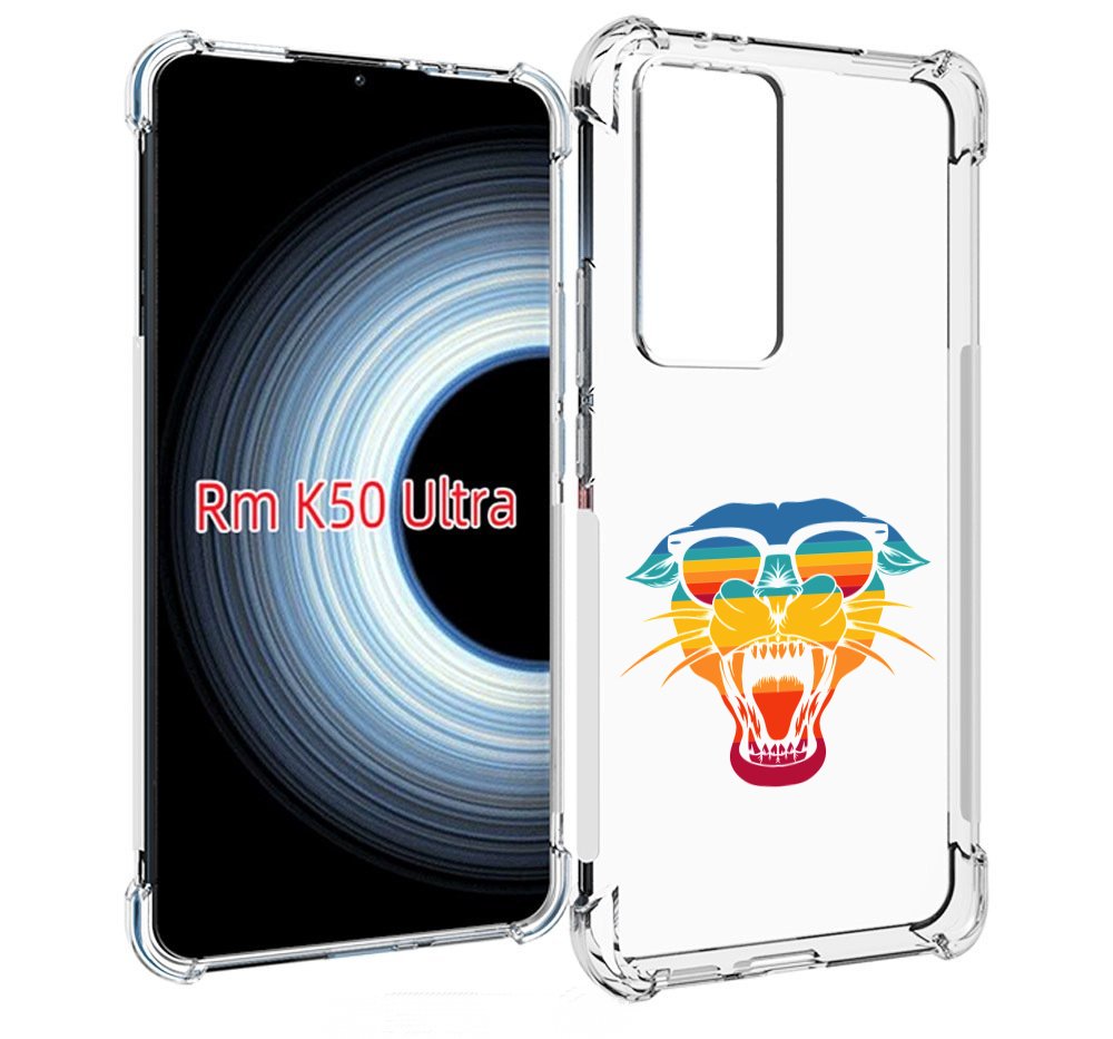 

Чехол MyPads Радужная-пантера для Xiaomi 12T / Redmi K50 Ultra, Прозрачный, Tocco