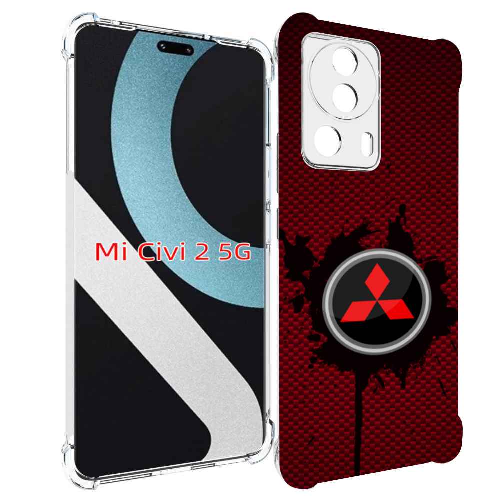 

Чехол MyPads мицубиси mitsubishi 2 для Xiaomi Civi 2, Прозрачный, Tocco