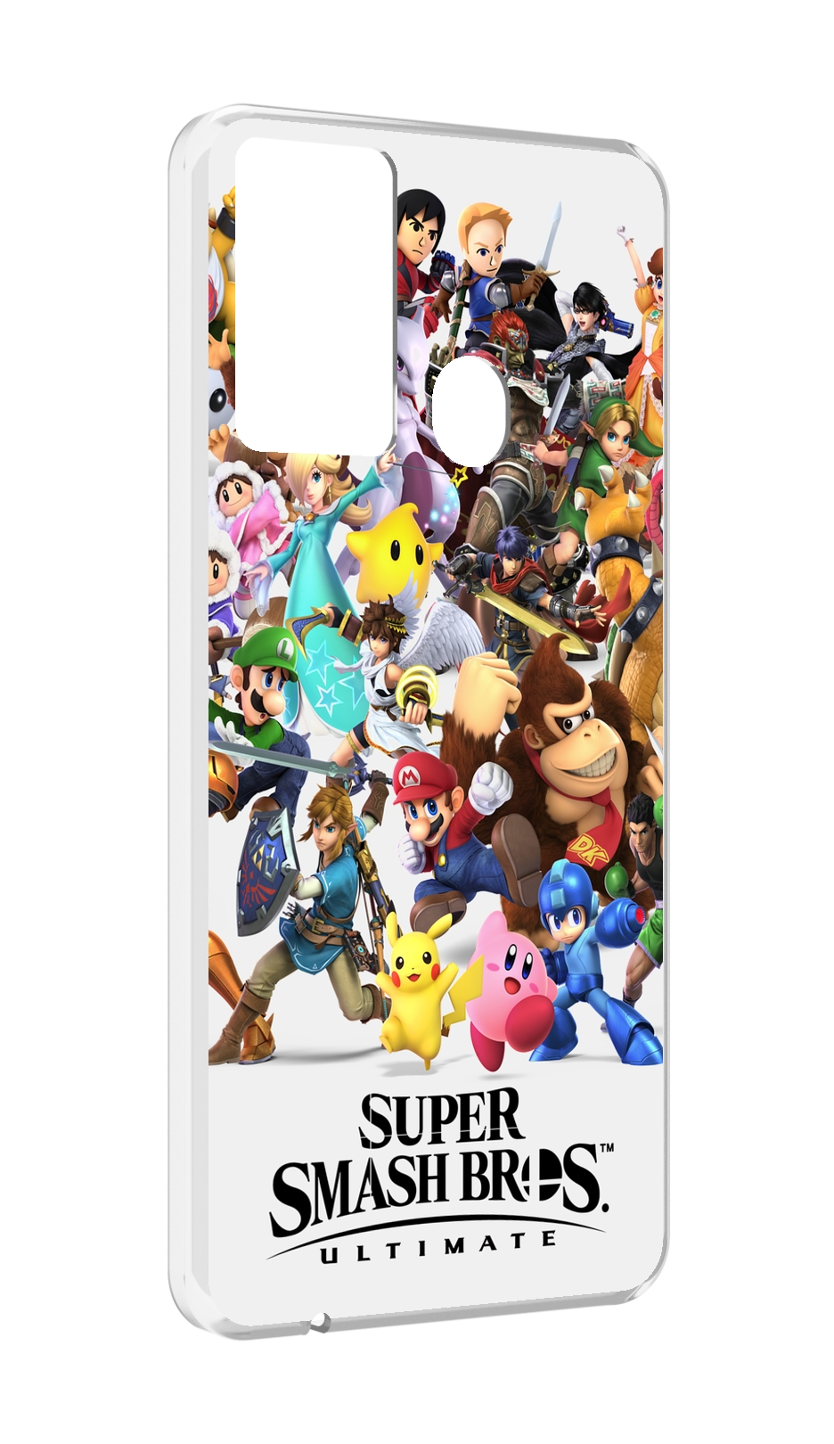 

Чехол MyPads Super Smash Bros для Itel P37/Itel Vision 2S, Прозрачный, Tocco