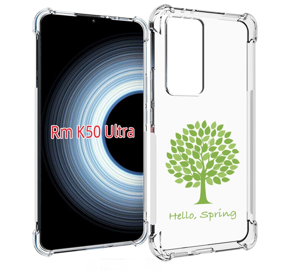 

Чехол MyPads Привет-весна для Xiaomi 12T / Redmi K50 Ultra, Прозрачный, Tocco