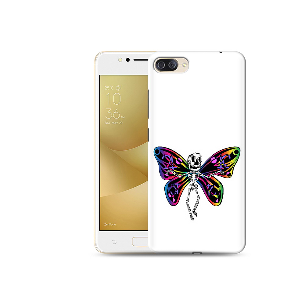

Чехол MyPads Tocco для Asus ZenFone 4 Max (ZC520KL) эффект бабочки (PT91421.650.701), Прозрачный, Tocco