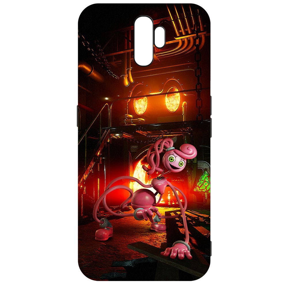 

Чехол-накладка Софт Хаги Ваги - Мама Длинные Ноги для Oppo A9 (2020), Черный