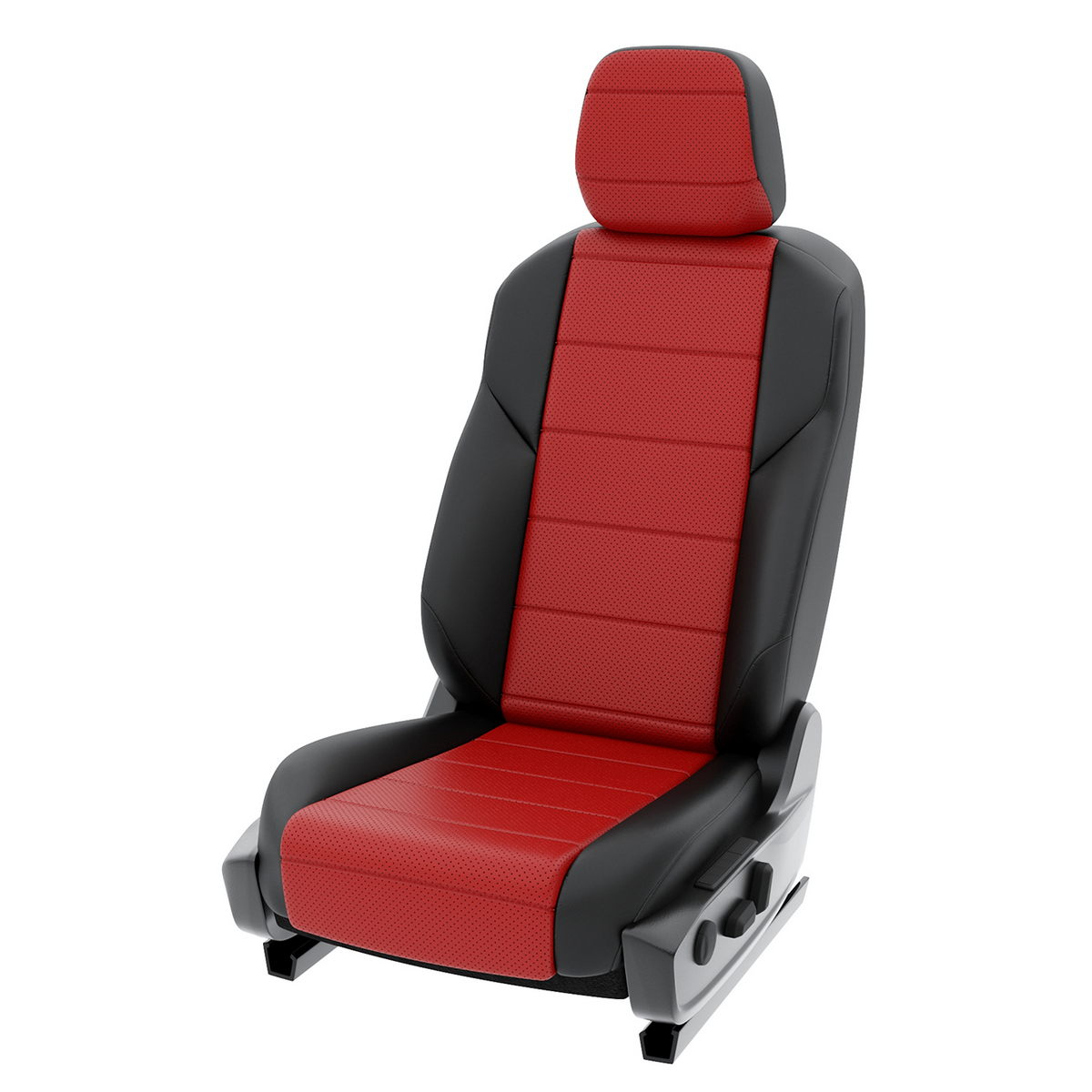 

Чехлы на сиденья Click Auto для Сузуки Гранд Витара CA542CF39 экокожа, Красный;черный, 724