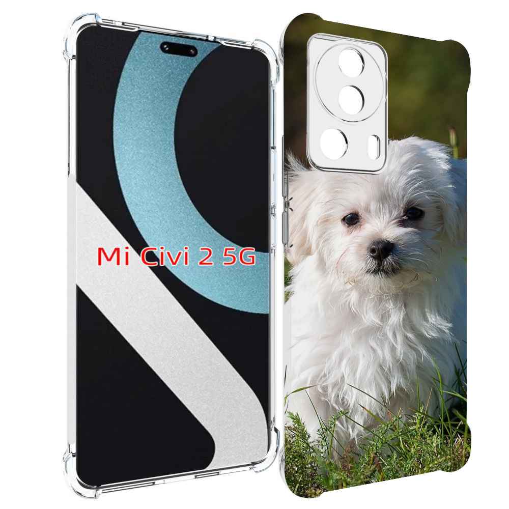 

Чехол MyPads мальтииская-болонка для Xiaomi Civi 2, Прозрачный, Tocco