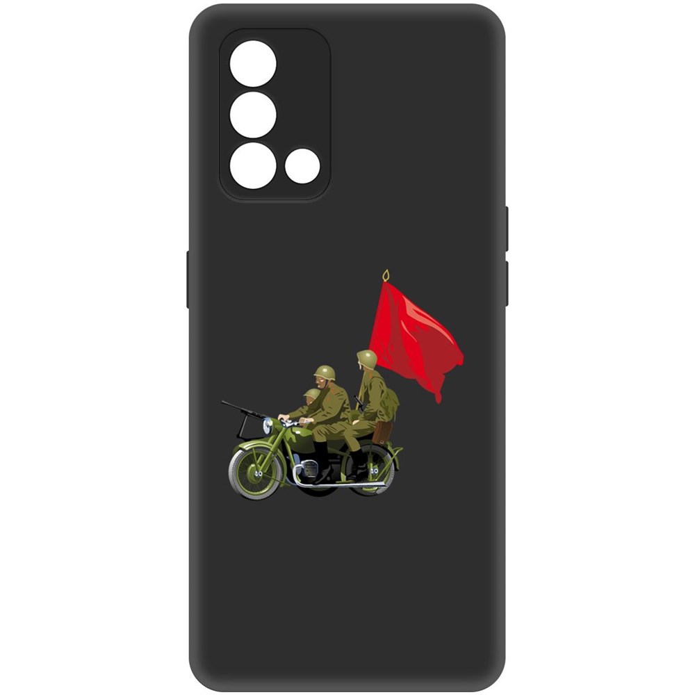 

Чехол-накладка Софт Мотоциклисты для Oppo A74