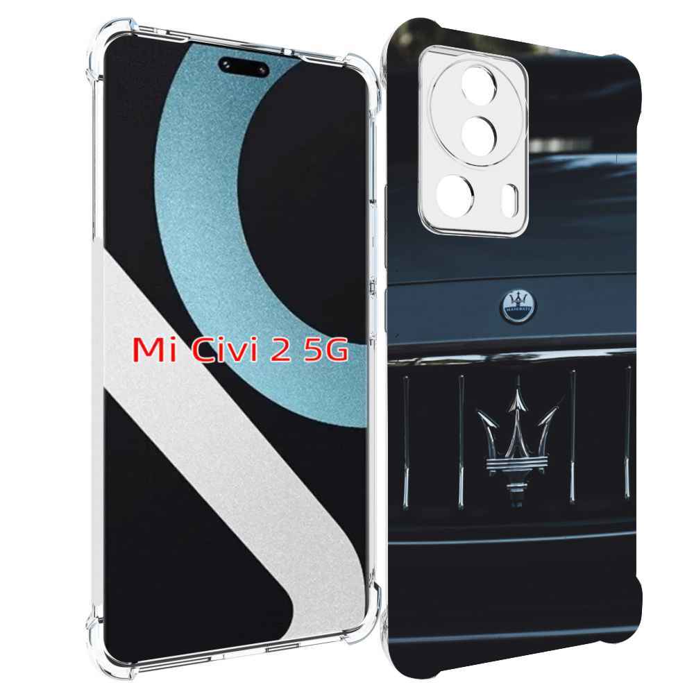 

Чехол MyPads мазерати maserati 2 для Xiaomi Civi 2, Прозрачный, Tocco