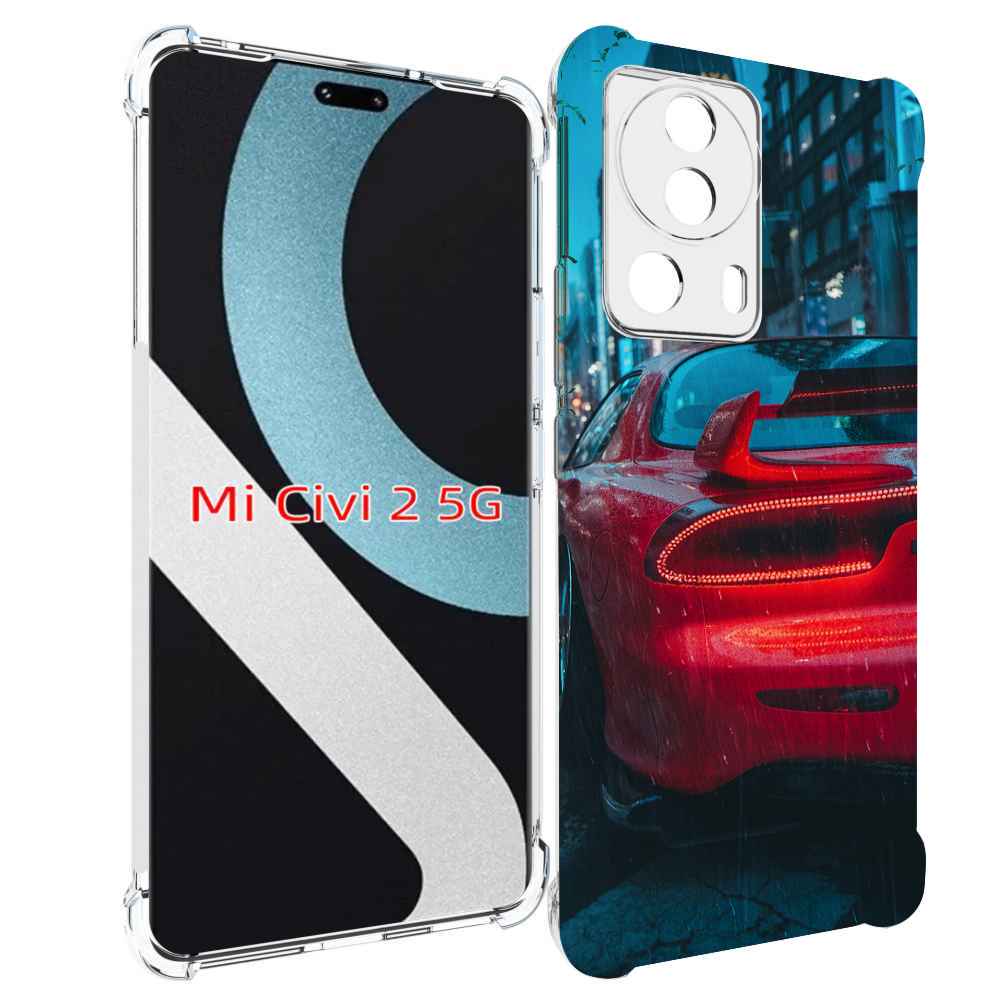 

Чехол MyPads мазда-рх7 для Xiaomi Civi 2, Прозрачный, Tocco