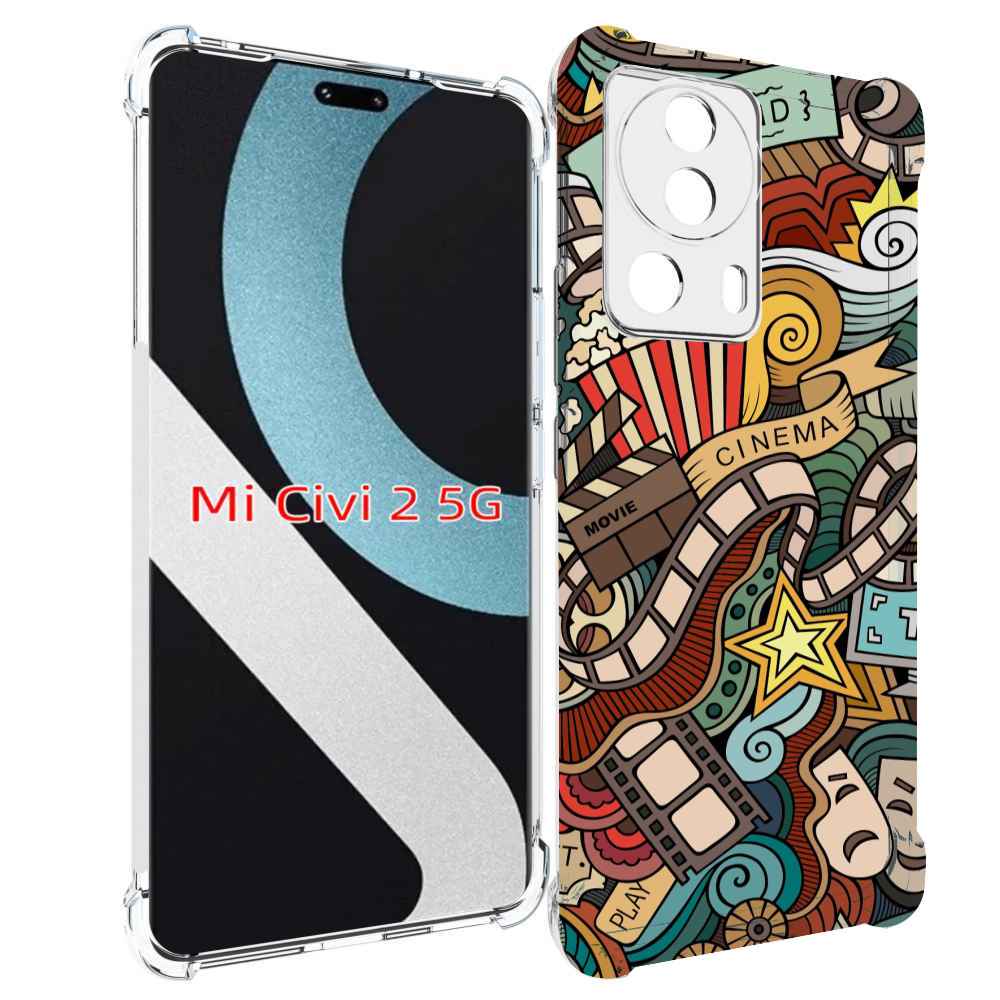 

Чехол MyPads любимое кино для Xiaomi Civi 2, Прозрачный, Tocco