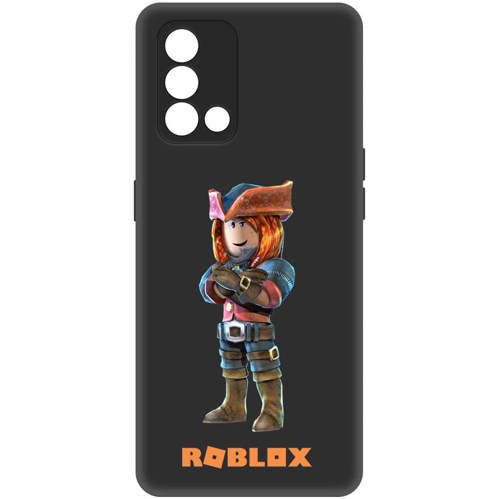 

Чехол-накладка Софт Roblox-Эзебель для Oppo A74, Черный