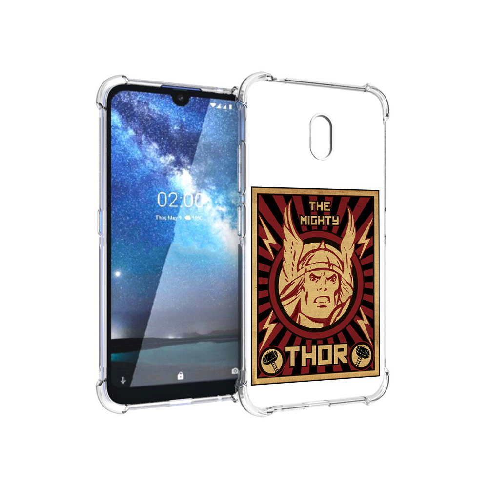 

Чехол MyPads Tocco для Nokia 2.2 тор лицо (PT134721.103.646), Прозрачный, Tocco