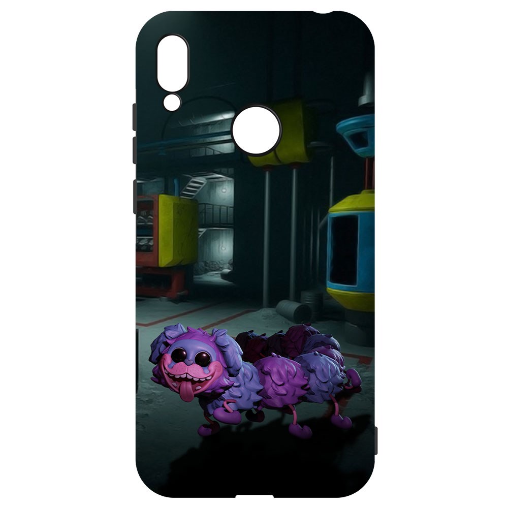 

Чехол-накладка Софт Хаги Ваги - Пи Джей Мопс-О-Гусеница для Huawei Y6S, Черный