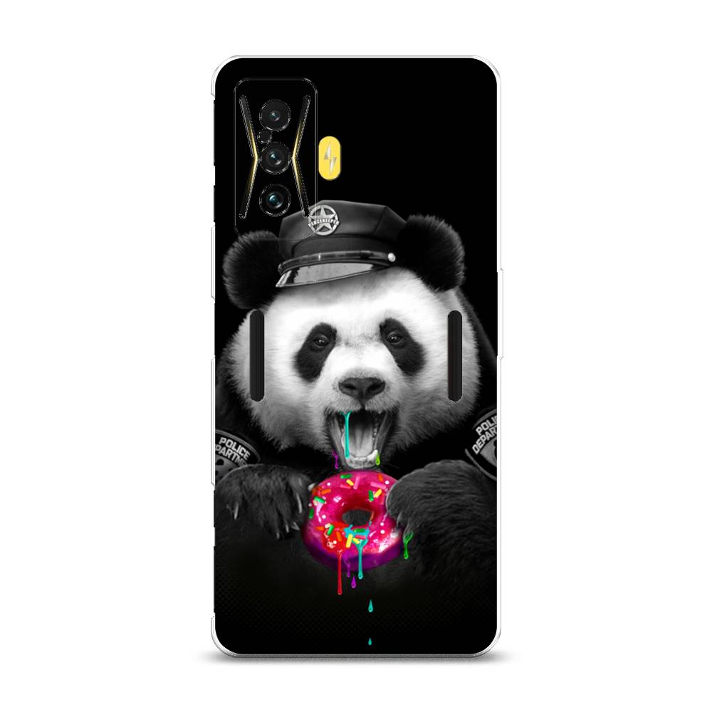

Чехол Awog на Xiaomi Redmi K50 GE/F4 GT "Панда police", Разноцветный, 314950-2
