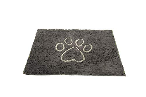 Коврик для собак Dog Gone Smart Doormat супервпитывающий, дымчато-серый, L, 66х89 см
