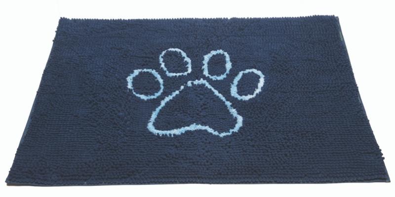 Коврик для собак Dog Gone Smart Doormat супервпитывающий, темно-синий, L, 66х89 см