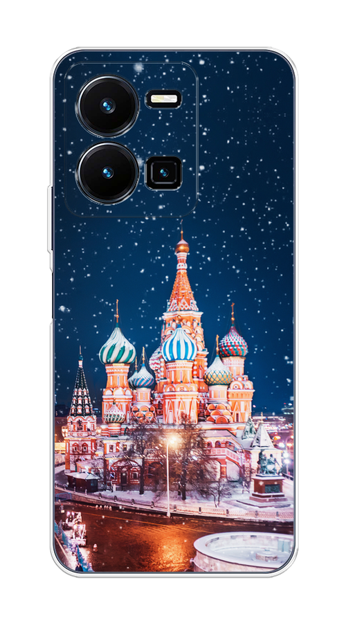 

Чехол на Vivo Y35 4G "Москва 1", Коричневый;синий;белый, 267250-1