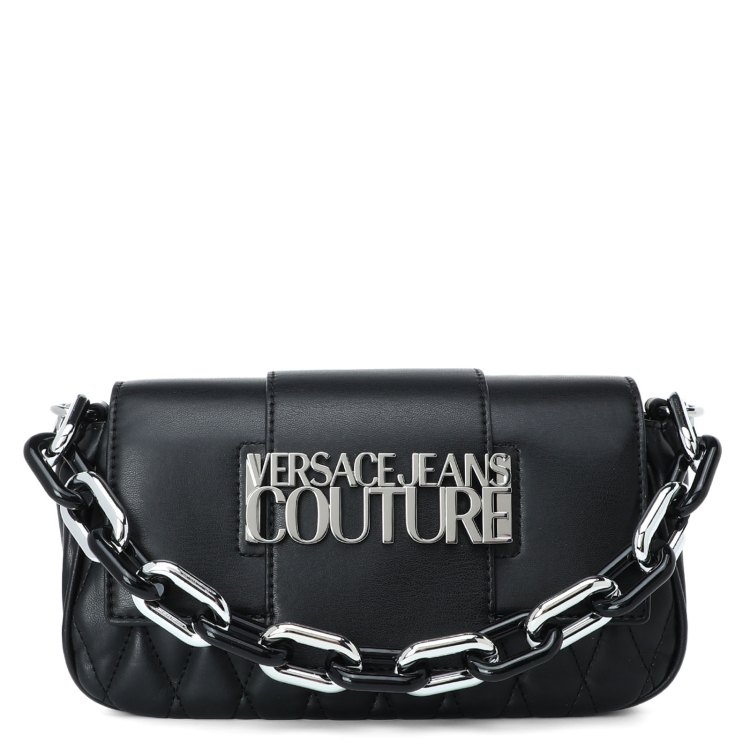 

Сумка-багет женская Versace Jeans Couture 74VA4BB1 черная, Черный, 74VA4BB1