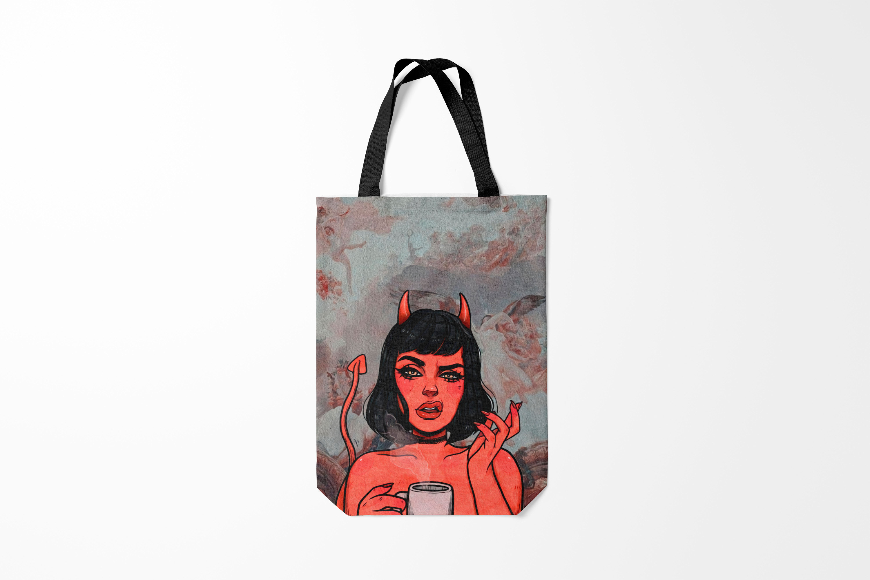 

Сумка шoппер унисекс Burnettie Banksy, белый, Banksy