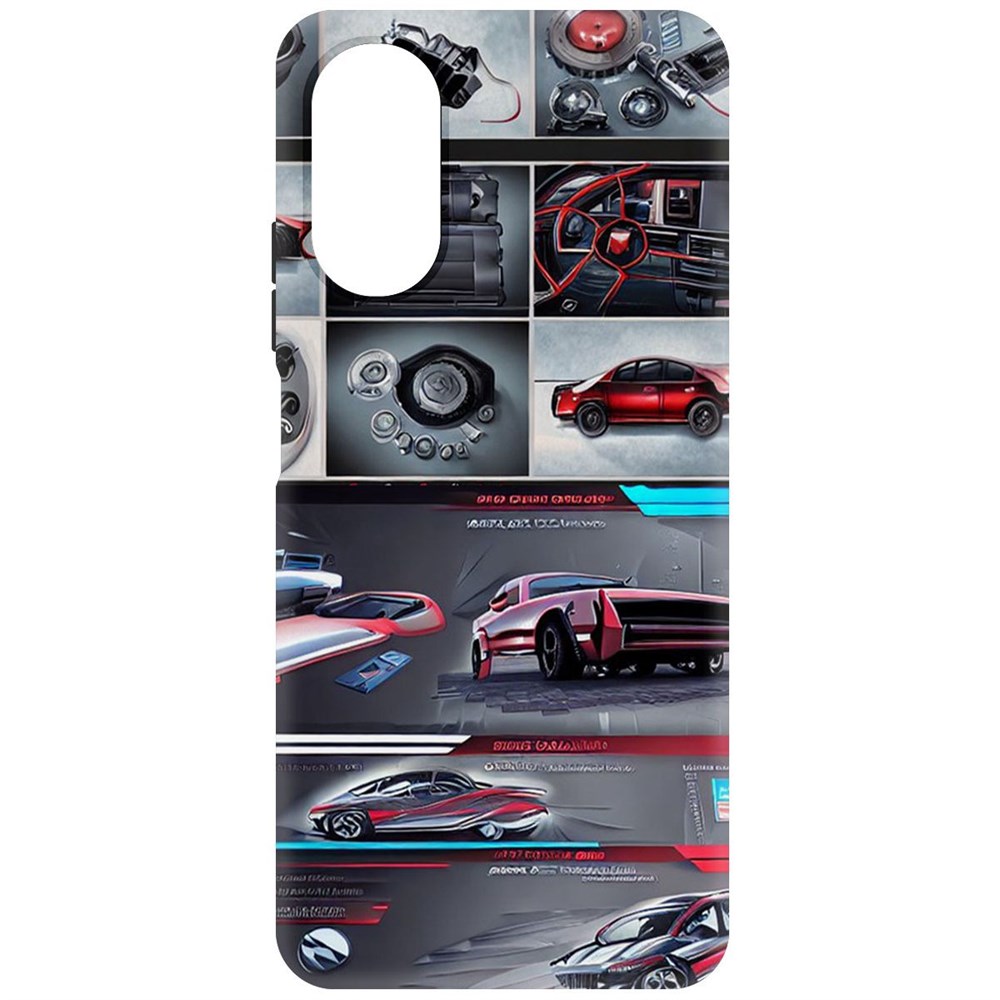 

Чехол-накладка Софт Геймкар для Oppo A17k