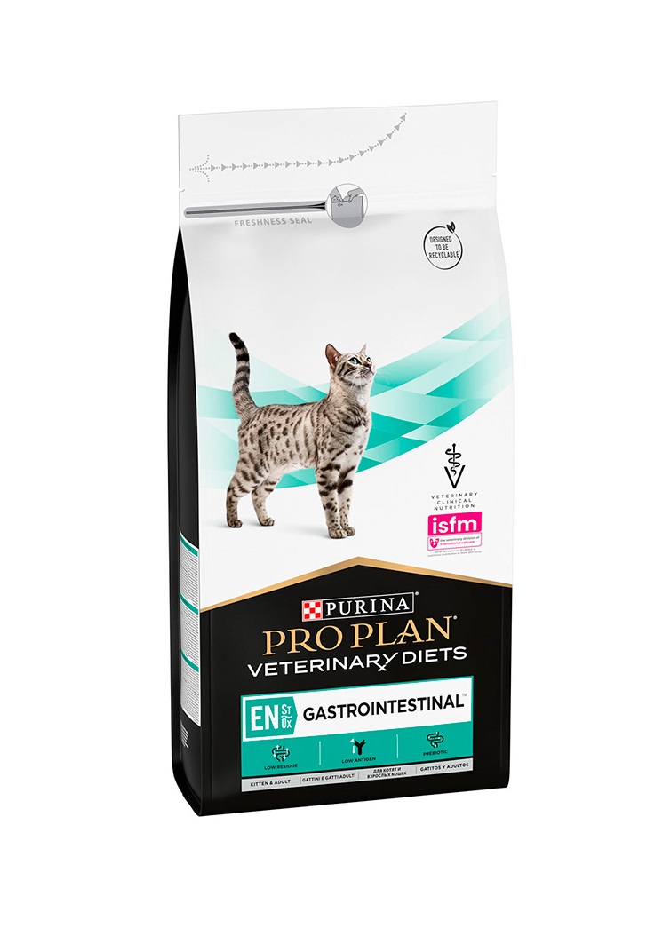 фото Сухой корм для кошек и котят pro plan veterinary diets gastrointestinal, 4 шт по 1,5 кг