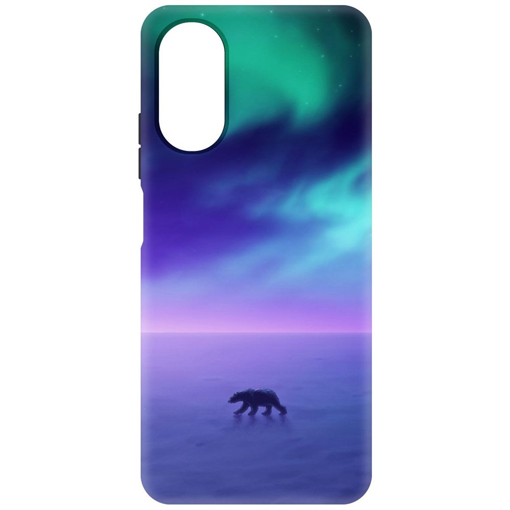

Чехол-накладка Софт Северное Сияние для Oppo A17k, Черный