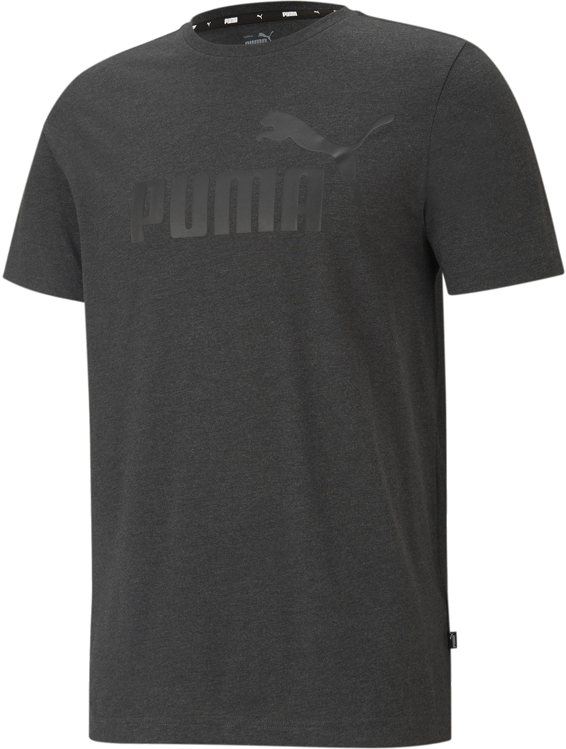 

Футболка мужская PUMA Essential Heather Tee серая XS, Серый, Essential Heather Tee