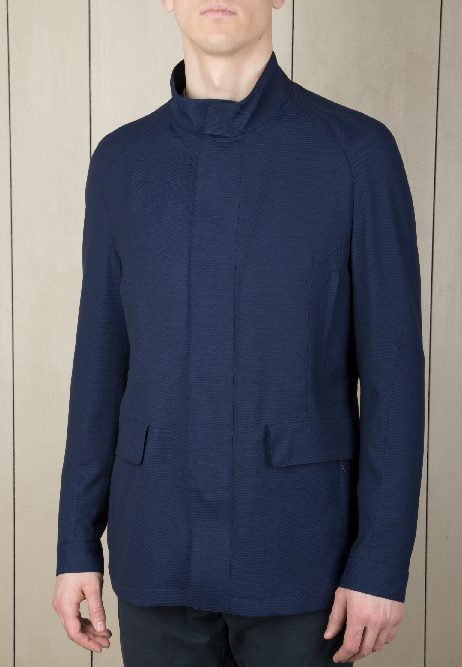 Куртка мужская Corneliani 105228 синяя 54 EU