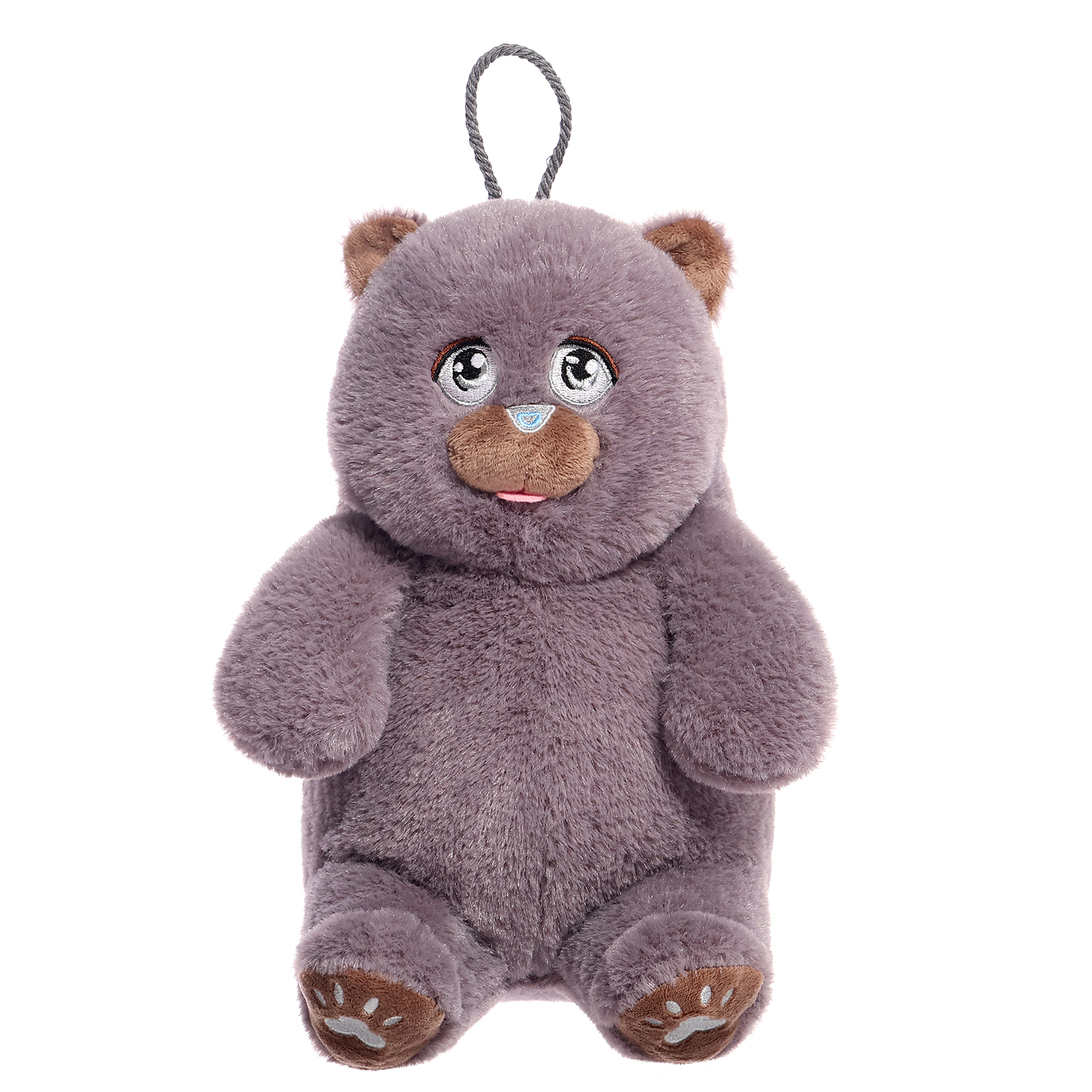 

Мягкая игрушка Unaky Soft Toy Кот Ждан, 24 см, Коричневый;серый, Кот