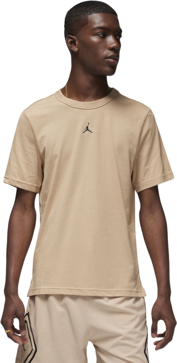 

Футболка мужская Nike M J DF SPRT SS TOP бежевая L, Бежевый, M J DF SPRT SS TOP