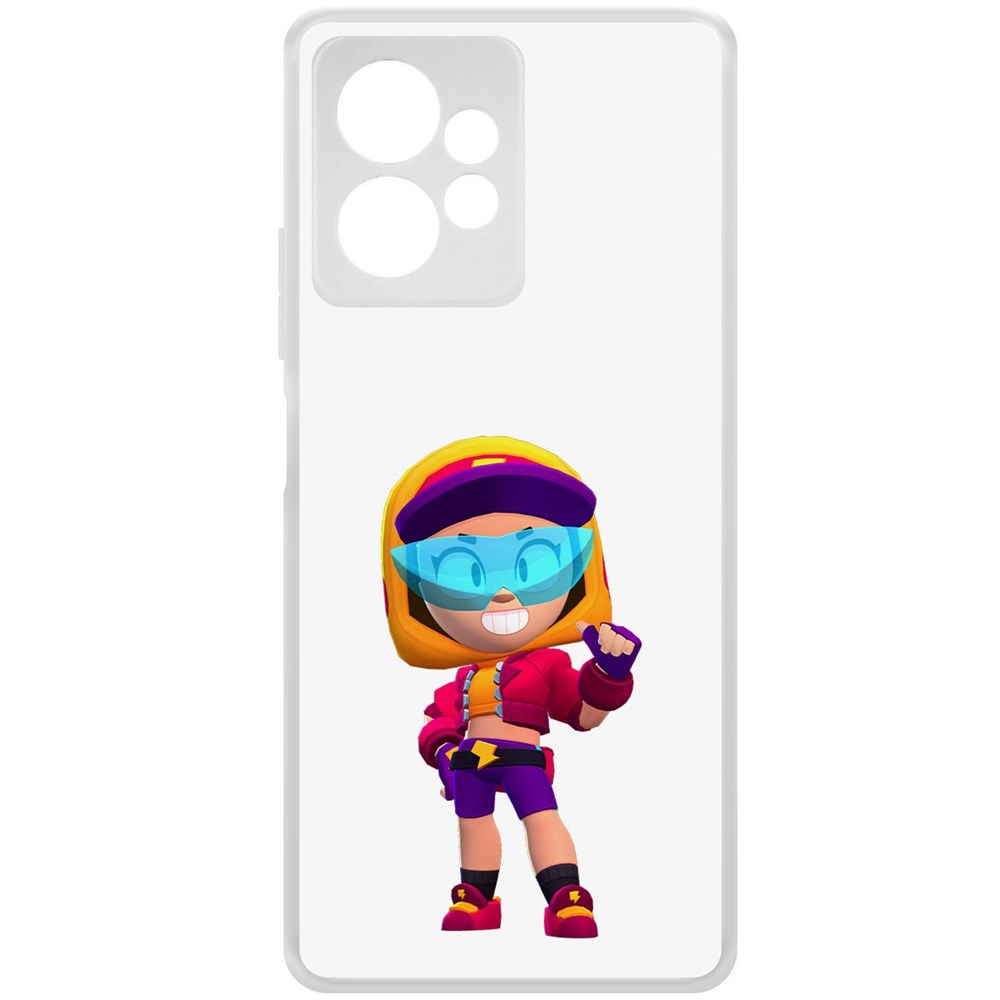 Чехол-накладка Brawl Stars-Стритстайл Макс для Xiaomi Redmi Note 12 4G