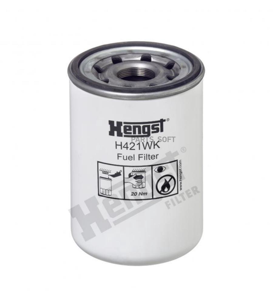

Фильтр Топливный Hengst H421WK