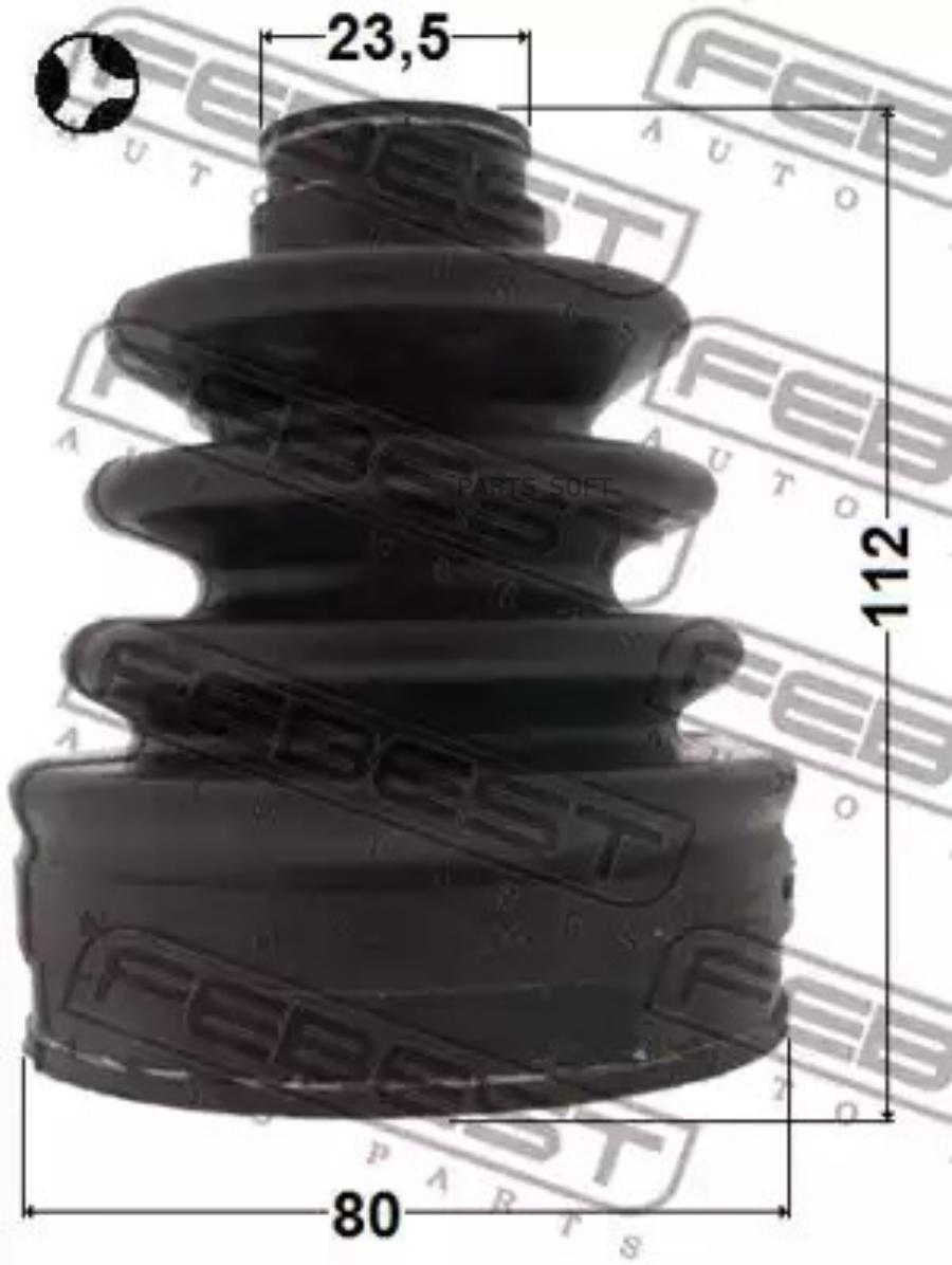

Пыльник шруса внутренний 80x112x23.5 chrysler sebring jr 2001-2006 2015-sebt