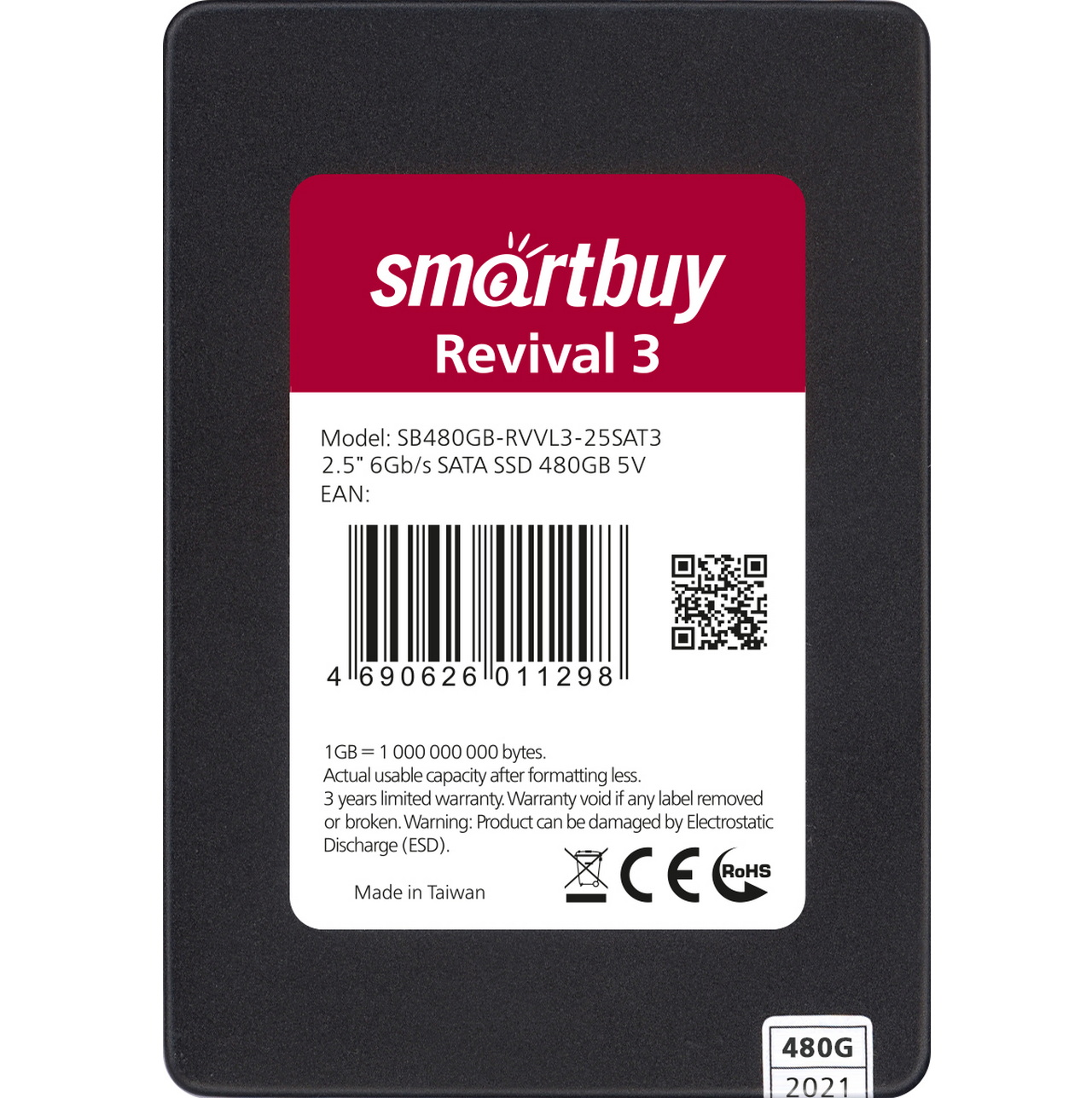 SSD накопитель SmartBuy Revival 3 2.5