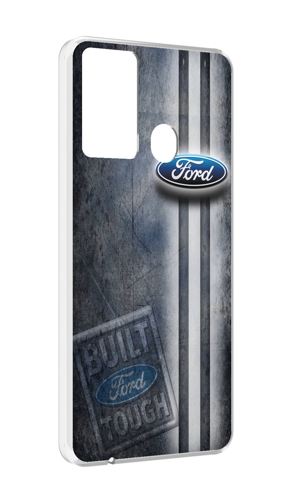 

Чехол MyPads ford форд 2 для Itel P37/Itel Vision 2S, Прозрачный, Tocco