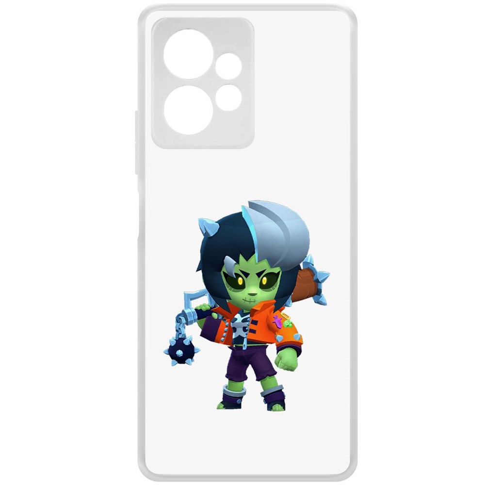 Чехол-накладка Brawl Stars-ЗомБиби для Xiaomi Redmi Note 12 4G