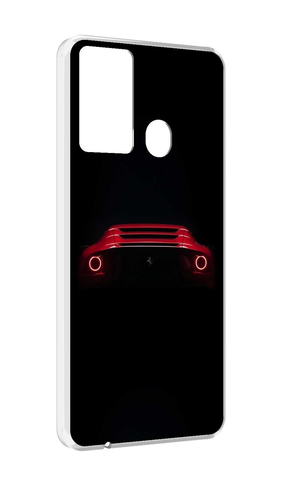 

Чехол MyPads ferrari феррари 1 для Itel P37/Itel Vision 2S, Прозрачный, Tocco