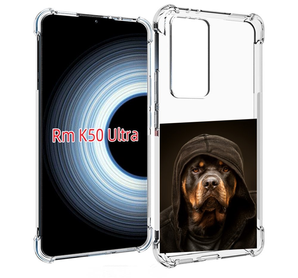 

Чехол MyPads Пес-барбос для Xiaomi 12T / Redmi K50 Ultra, Прозрачный, Tocco