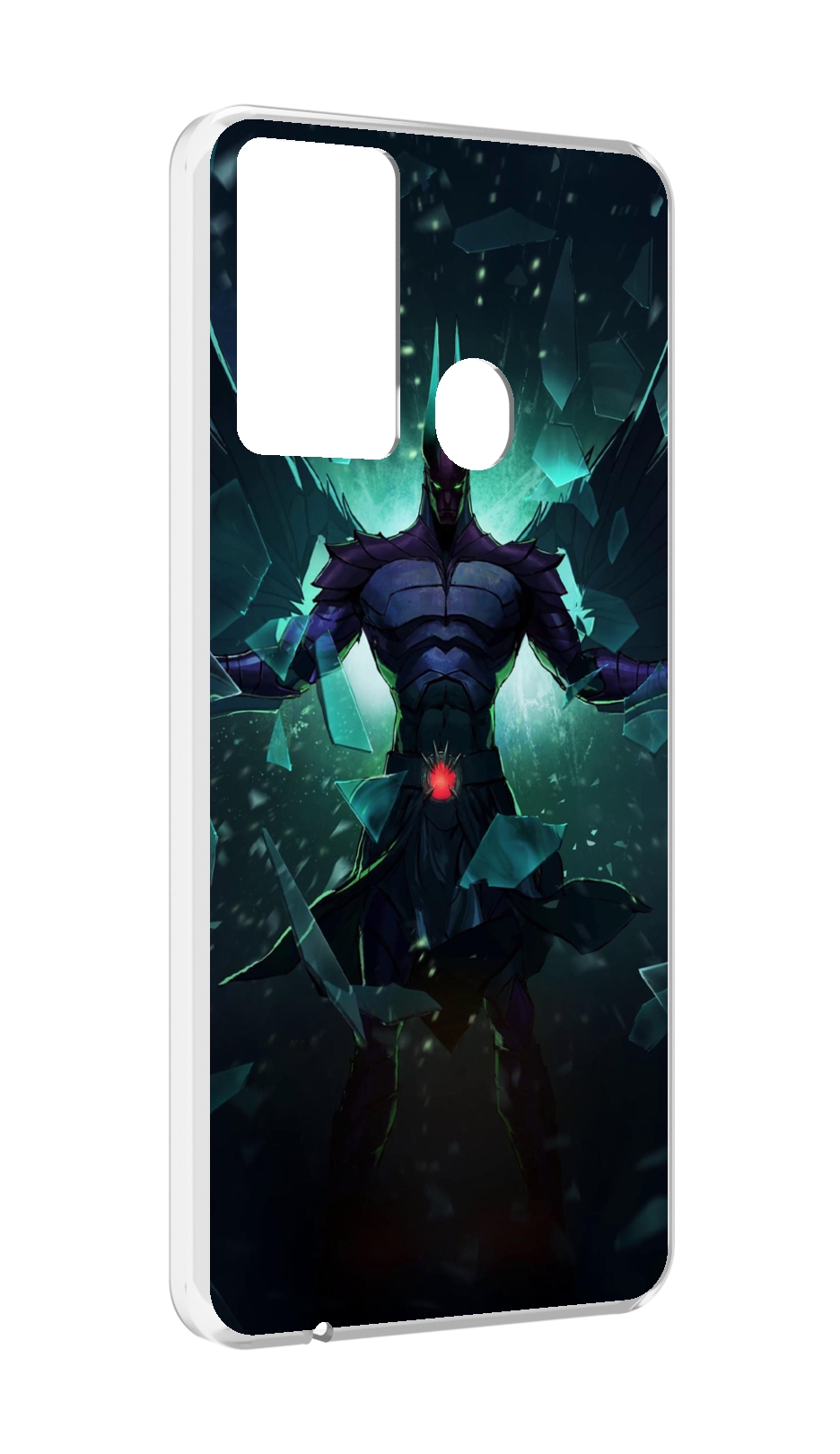 

Чехол MyPads dota 2 terrorbalde для Itel P37/Itel Vision 2S, Прозрачный, Tocco