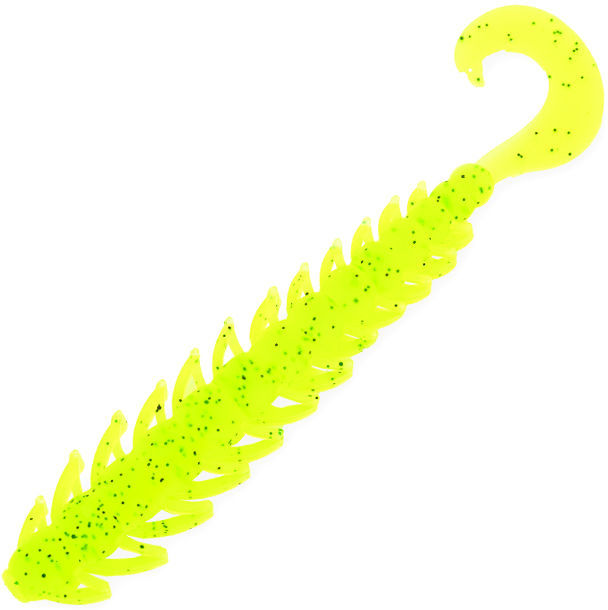 

AKARA Приманка силиконовая (мягкая) Твистер AKARA MUKADE (AMUK50-418-F10 / 2" / 418), Желтый