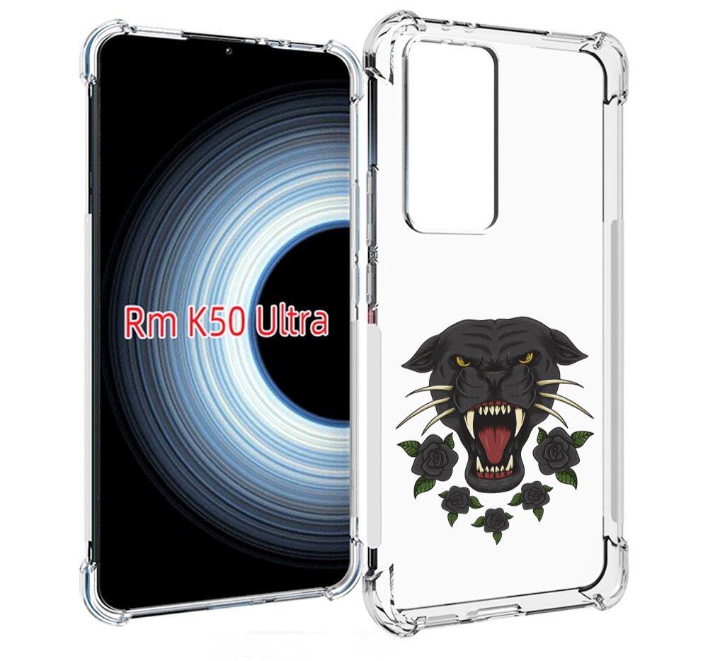 

Чехол MyPads Пантера для Xiaomi 12T / Redmi K50 Ultra, Прозрачный, Tocco